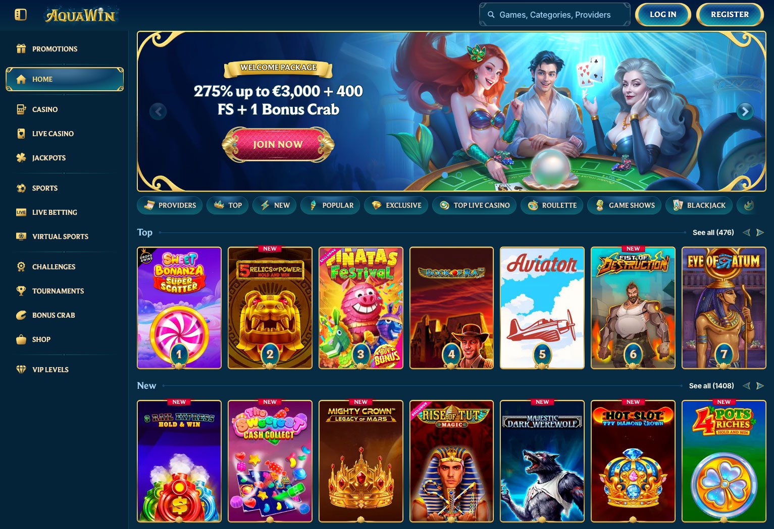 Aquawin Casino